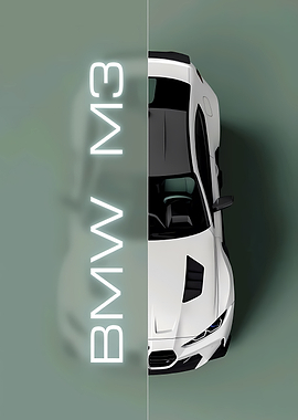 BMW M3 Top View