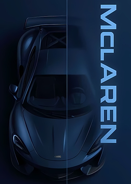 McLaren Car Split View