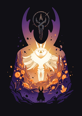 Hollow Knight The Radiance Silhouette