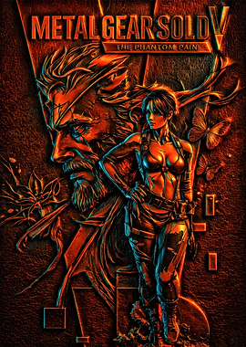 Metal Gear Solid V The Phantom Pain Poster