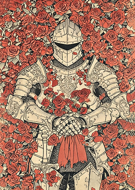 Knight in Roses