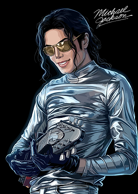 Michael Jackson Pop Art Portrait