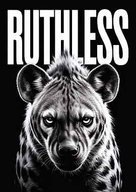 Ruthless Hyena Portrait