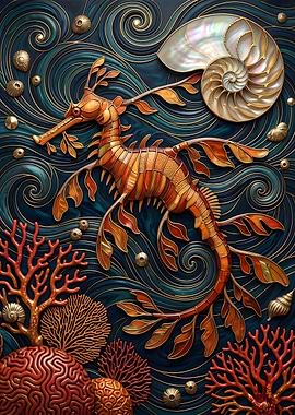 Sea Dragon and Nautilus