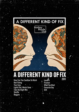 Bombay Bicycle Club A Different Kind of Fix Album Art