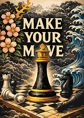 Make Your Move Chess Motivation For Success