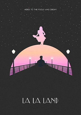 La La Land Minimalist Poster