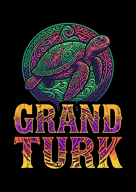 Grand Turk Turtle Art