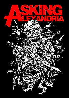 Asking Alexandria Mummy Band Logo