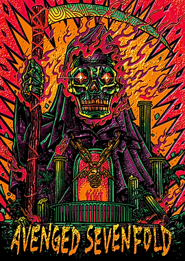 Avenged Sevenfold Grim Reaper Poster