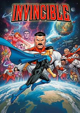 Invincible Comic Book Cover