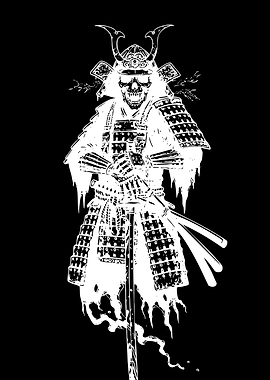 Samurai Skull Warrior