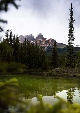 Mountain Lake Reflection