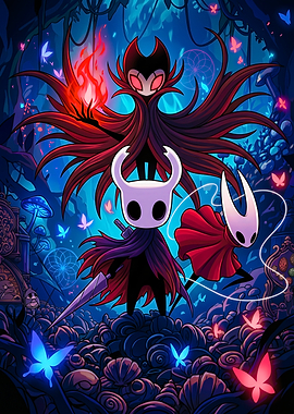 Hollow Knight Silksong Characters Game