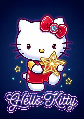 Hello Kitty with Star