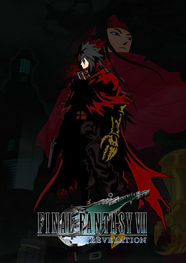Vincent Final Fantasy VII Revelation Poster