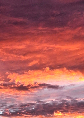 Dramatic Sunset Sky