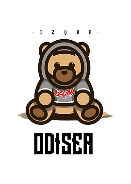 Ozuna Teddy Bear with Text