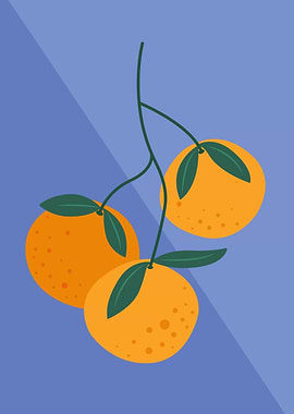 Oranges on a Branch