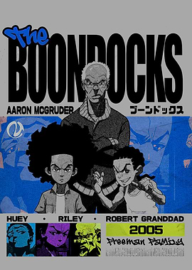 The Boondocks Characters Poster