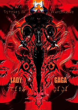 Lady Gaga Demonic Figure