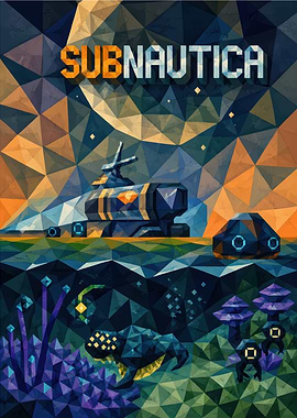 Subnautica Game Poster
