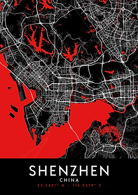 Shenzhen Dark Map
