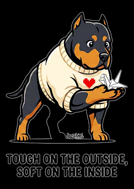 The Gentle Heart of a Rottweiler