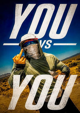 You vs You Motivational Poster