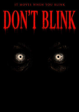 Don't Blink Horror Movie Poster