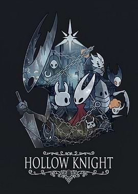 Hollow Knight Game Poster