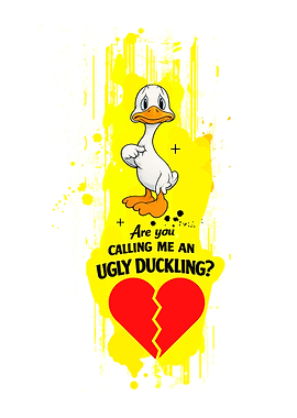 Sad Duckling with Broken Heart