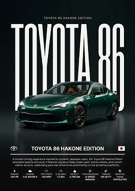 Toyota 86 Hakone Edition Car