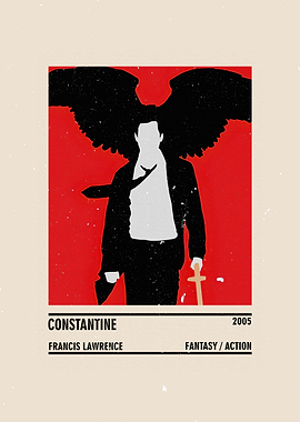 Constantine Minimalist Movie Poster