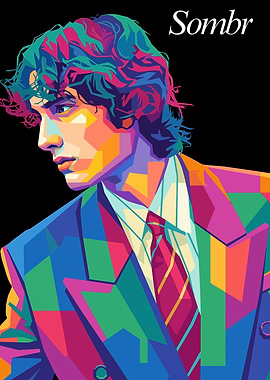 Sombr Pop Art Portrait