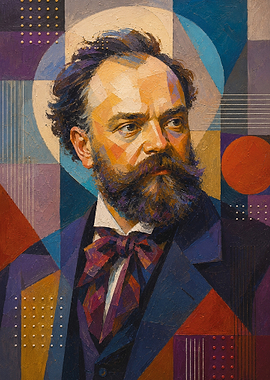 Antonin Dvorak composer portrait.