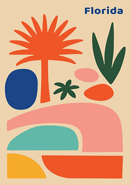 Florida Abstract Landscape