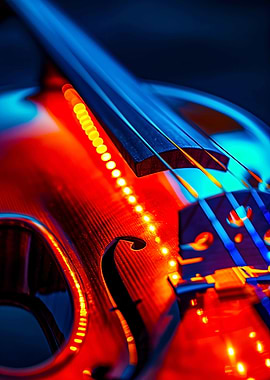 Close-up of a Double Bass
