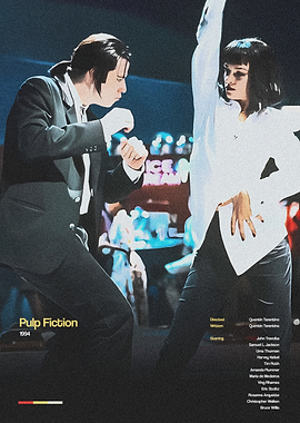 Pulp Fiction Movie Poster