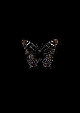 Dark Butterfly Illustration
