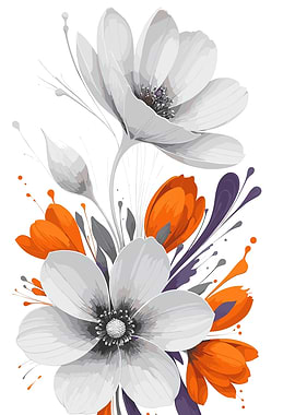 Watercolor Floral Arrangement