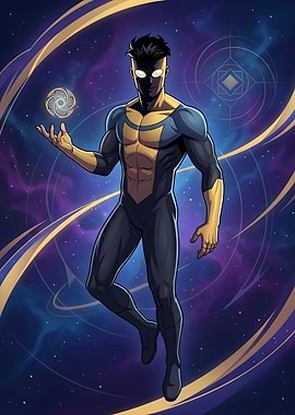 Invincible comic in Space