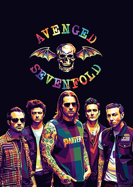 Avenged Sevenfold Band Portrait