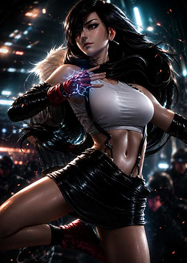 Tifa Lockhart in Action