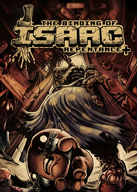 The Binding of Isaac Repentance Poster
