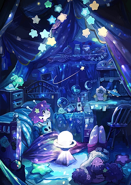 Cosmic Bedroom Dreamscape