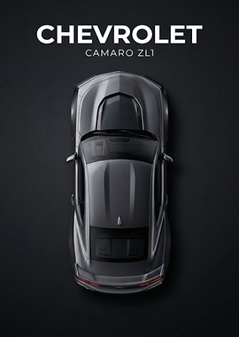 Chevrolet Camaro ZL1 Top View