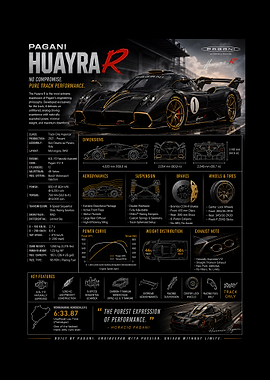 Pagani Huayra R Supercar