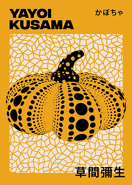 Yayoi Kusama Pumpkin Art