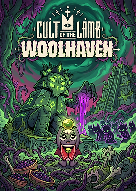 Cult of the Lamb Woolhaven Poster